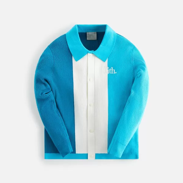 Color-Blocked Tilden Cardigan | Kith Kids Discount