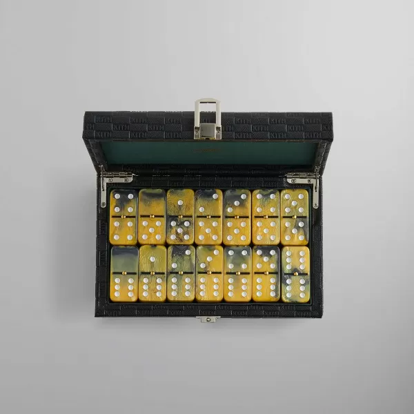 Monogram Leather Domino Set | Kith Cheap