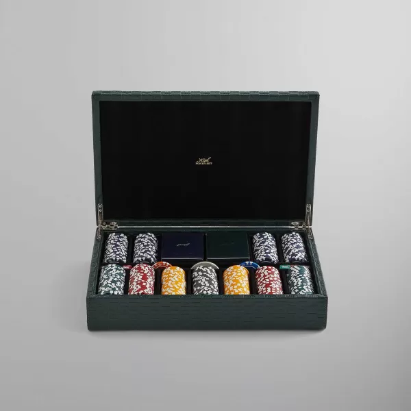 Monogram Poker Set In Saffiano Leather | Kith Clearance