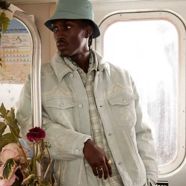 Puffed Jase Denim Jacket | Kith Discount
