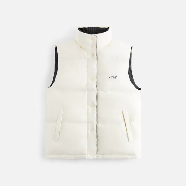 Lewis Padded Reversible Pinstripe Vest | Kith Women Flash Sale