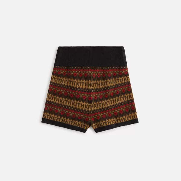 Mica Logo Fair Isle Short | Kith Women Flash Sale