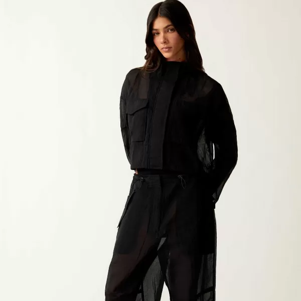 Shiloh Cropped Surplus Jacket | Kith Women Shop