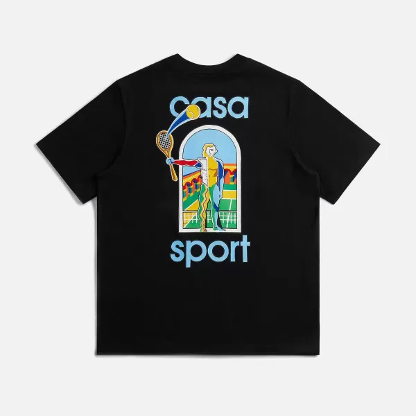 Le Jeu Colore Screen Printed Tee | Casablanca Cheap