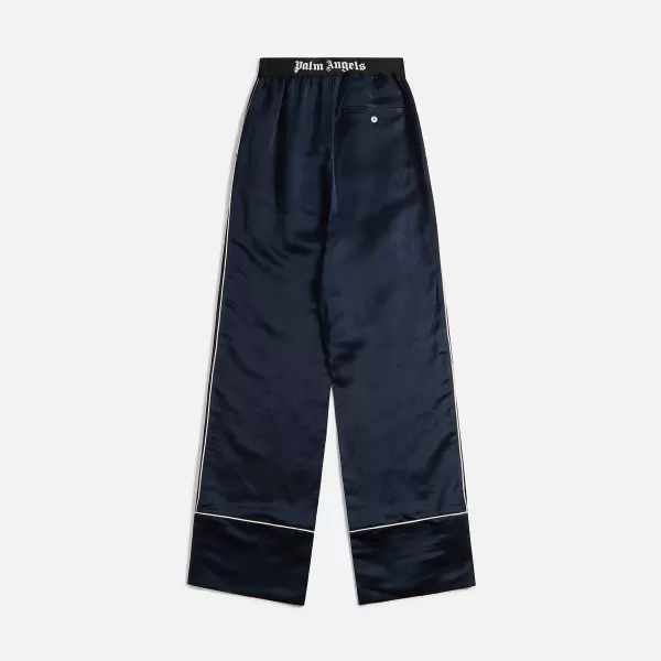 Logo-Jacquard Piped Pajama Pants | Palm Angels Hot