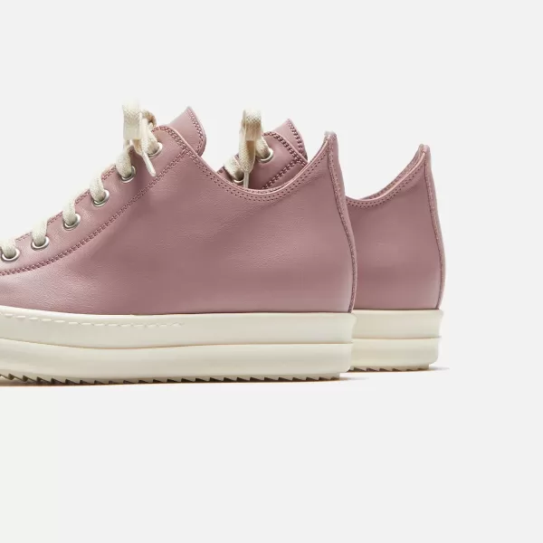 Low Top Sneakers Pink / Milk | Rick Owens Discount