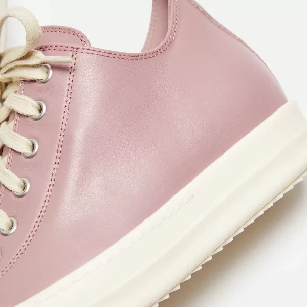 Low Top Sneakers Pink / Milk | Rick Owens Discount