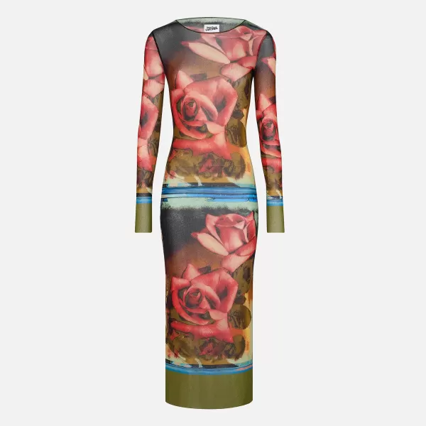 Mesh Long Sleeve Dress | Jean Paul Gaultier Flash Sale