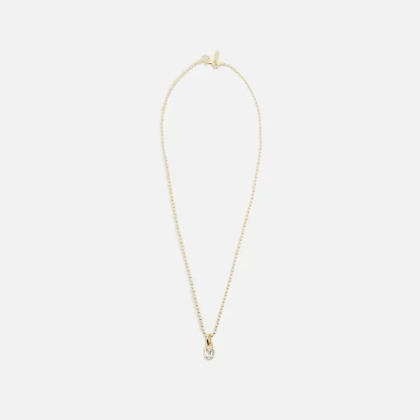 Mini Emblem Pendant 18K Plated | Hatton Labs Clearance