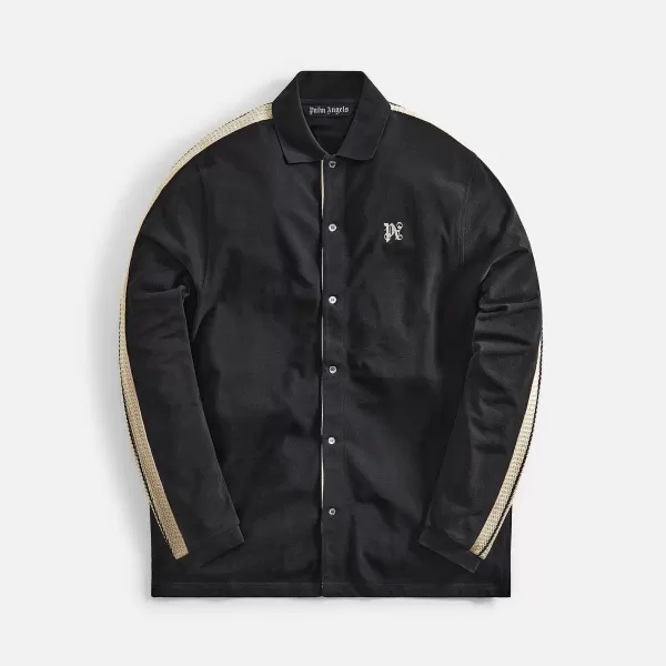 Monogram Piquet Trackshirt | Palm Angels Outlet