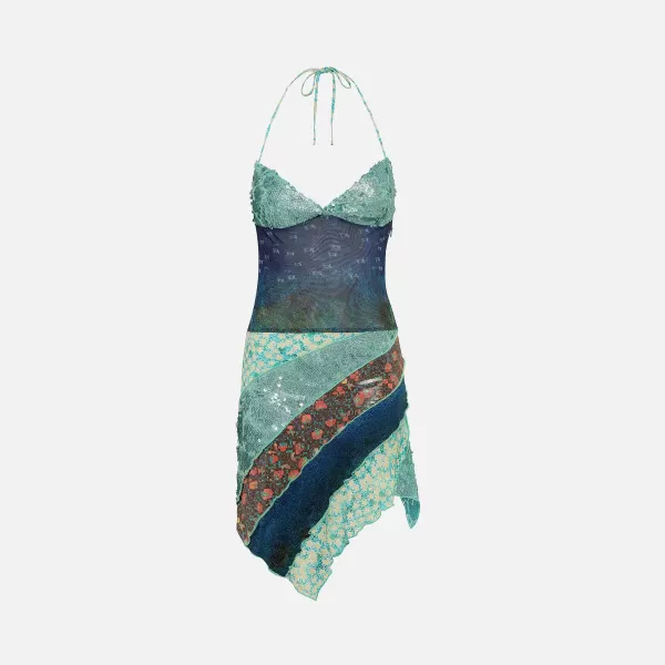 Nera Asymetric Mini Dress | Siedres Discount