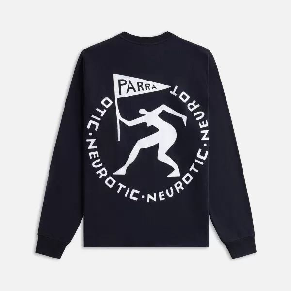 Neurotic Flag Long Sleeve Tee | by Parra Best Sale