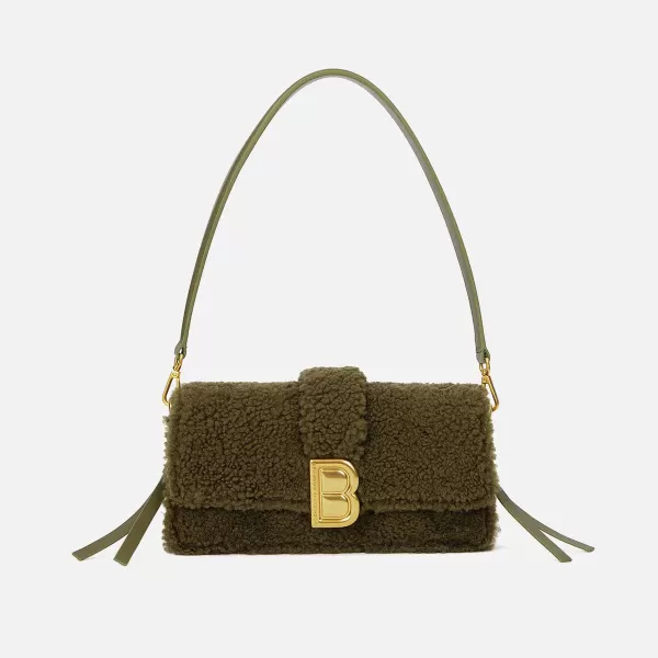 Nia Shearling Bag | Brandon Blackwood New