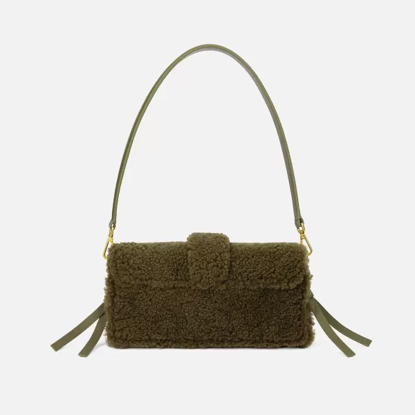 Nia Shearling Bag | Brandon Blackwood New
