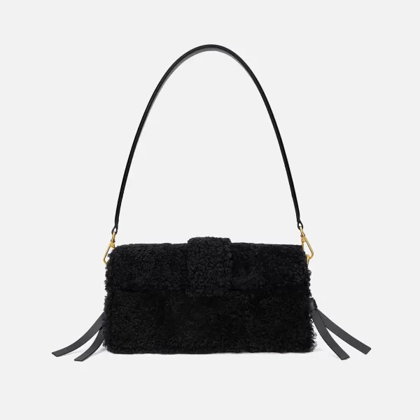 Nia Shearling Bag | Brandon Blackwood Clearance