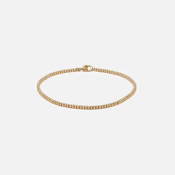 Noix Single Bracelet In Yellow | Maor Shop