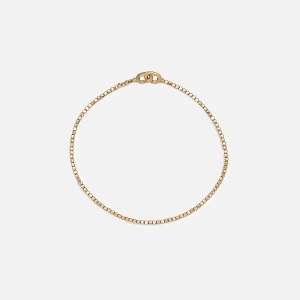 Noix Single Bracelet In Yellow | Maor Shop