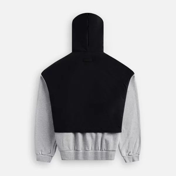 Nylon Fleece Hooded Sweater | Essentials Online