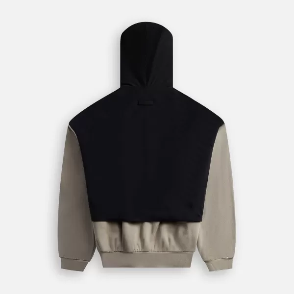 Nylon Fleece Hooded Sweater | Essentials Flash Sale