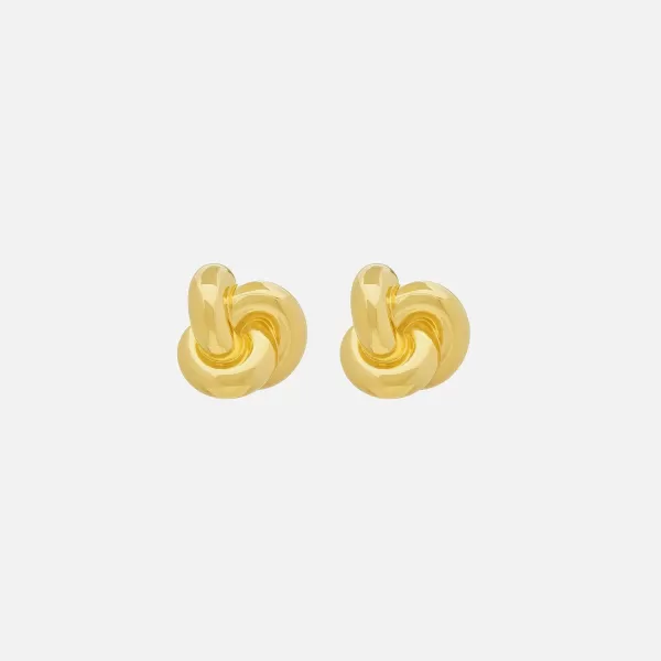 Oversized Knot Earrings | Saint Laurent Flash Sale