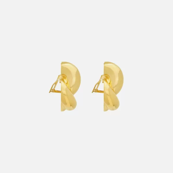 Oversized Knot Earrings | Saint Laurent Flash Sale