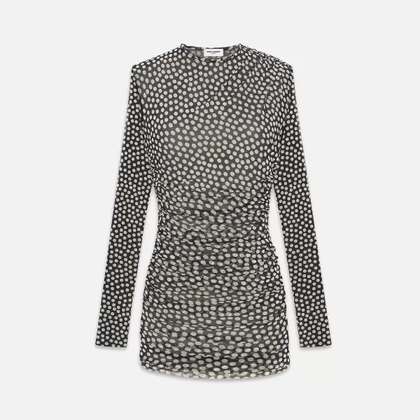 Ruched Dress | Saint Laurent Clearance