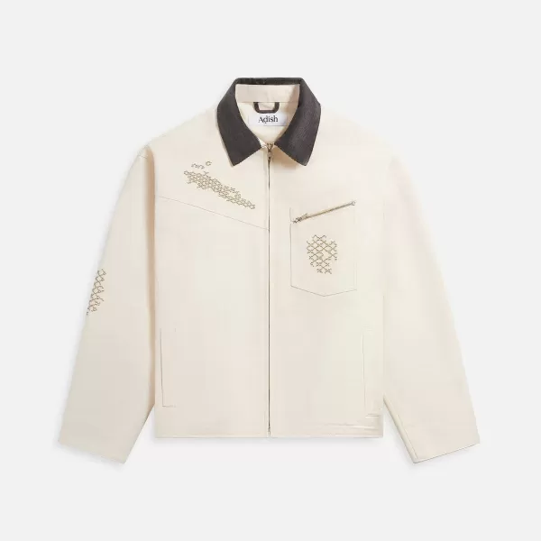 Shabaket Seid Canvas Work Jacket | Adish Online