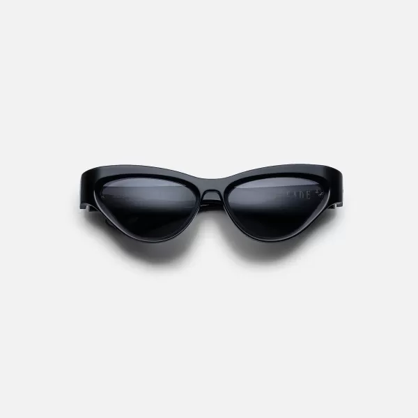 Slade Frame Jet Lens Dark Gold Hardware | Jacques Marie Mage Online