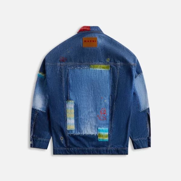 Stone Washed Jacket With Mohair | Marni Best