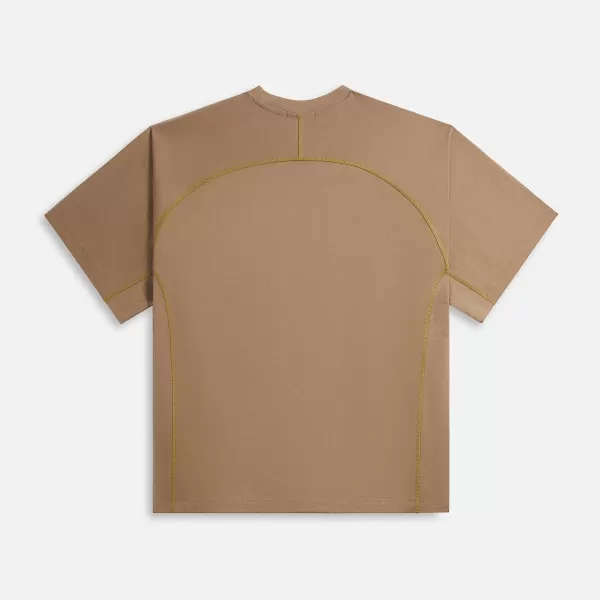 Tatreez Logo Contrast Stitched Surf Tee | Adish Discount