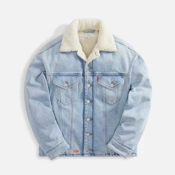 X Levis Unisex Overshirt Woven | ERL Fashion