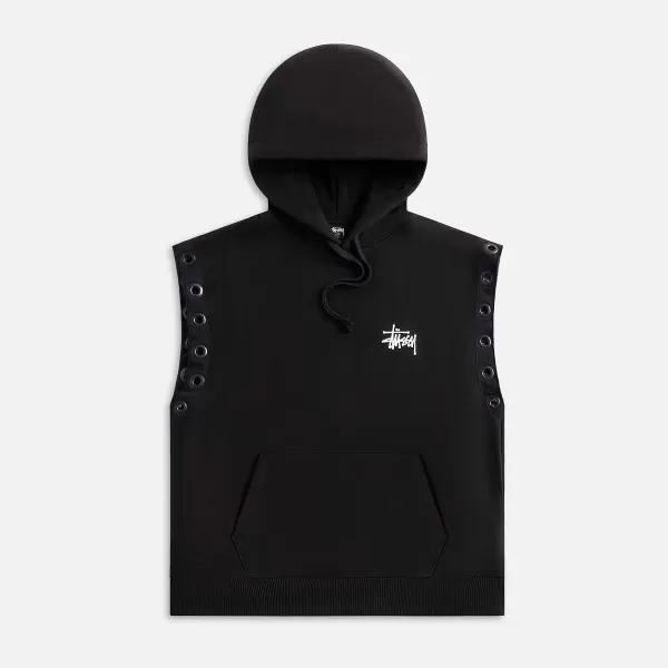 X Stussy Sweat Parka Hooded Vest | Junya Watanabe Man Online