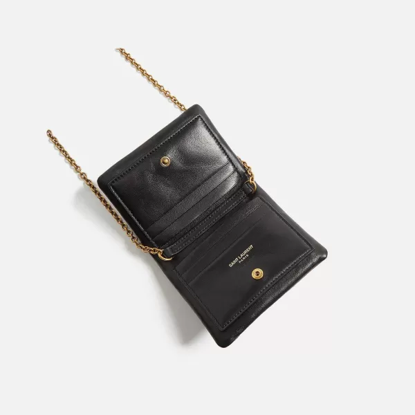 Ysl Wallet With Chain | Saint Laurent Sale